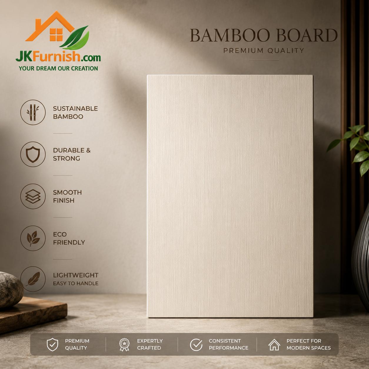 Bamboo board Creme colour